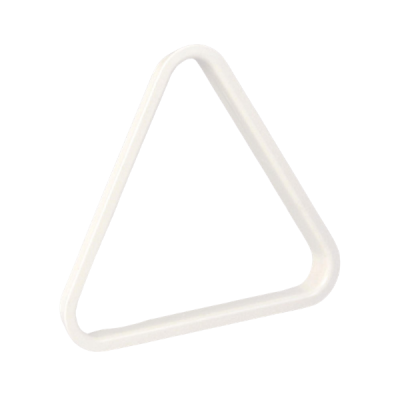 Billard Dreieck PVC Standard 57,2mm weiss